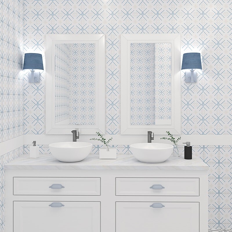 Nest Matte Ceramic Tile 6×6 (TL80379)