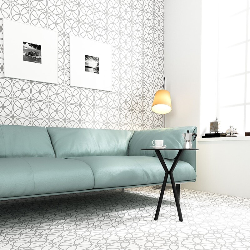 Blanco Matte Porcelain Tile 8×8 (TL80409)