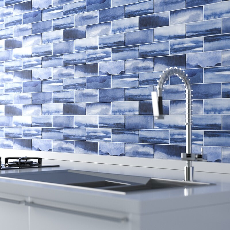 Mist Matte Ceramic Tile 3×9 (TL80445)