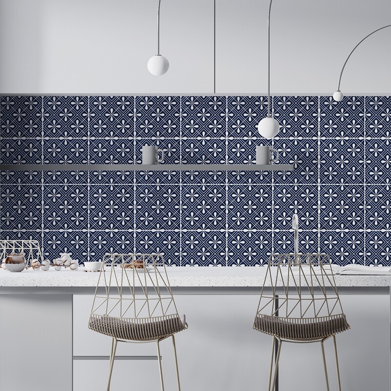 Hishi Dark Matte Ceramic Tile 6×6 (TL80473)