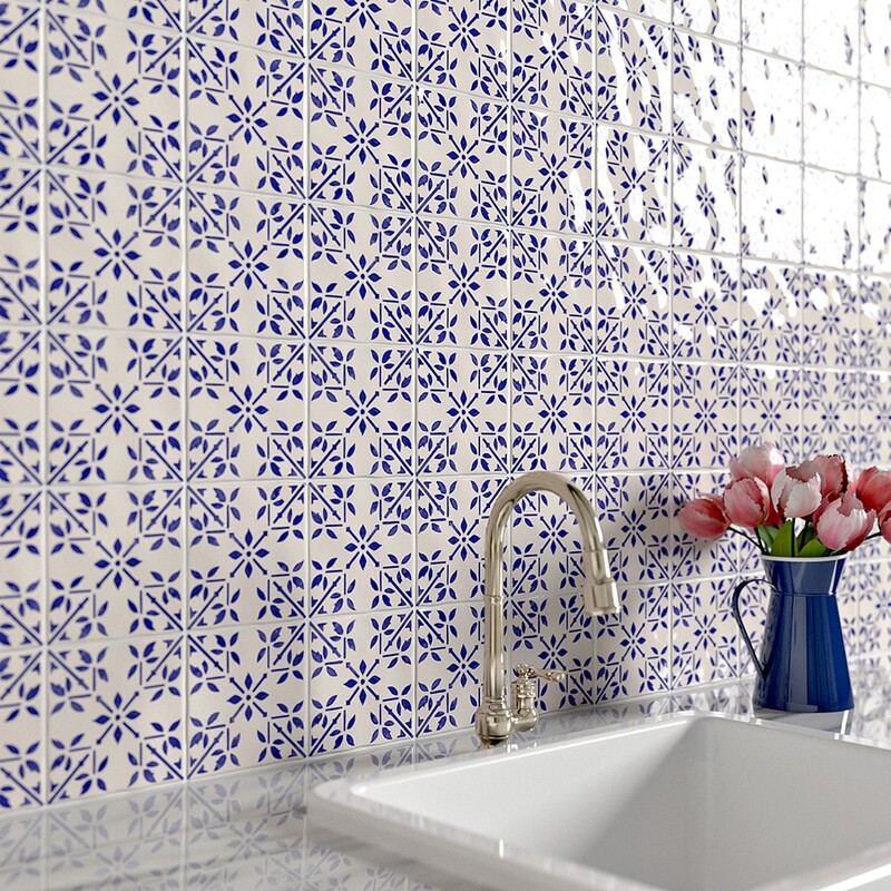 Dauphine Glossy Ceramic Tile 6×6 (TL80556)