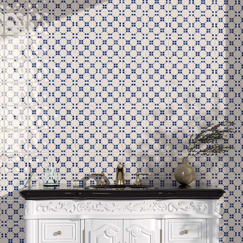 Loire Glossy Ceramic Tile 6×6 (TL80557)