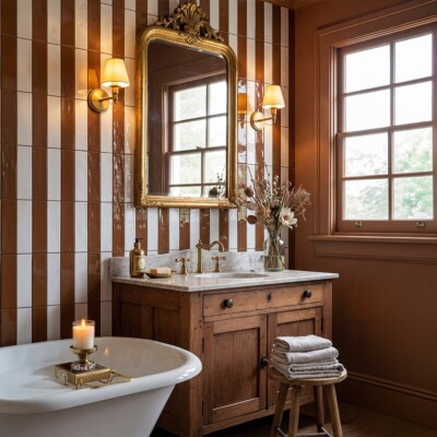 Hickory Glossy Glazed Terracotta Tiles 2 1/4×7 7/8 (TL80570)
