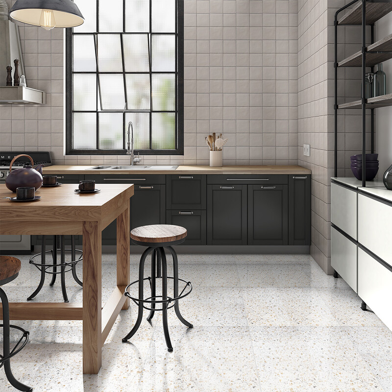 Orizzonte Polished Terrazzo Tile 24×24 (TL91171)