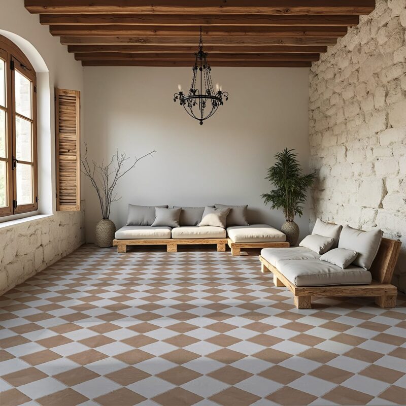 Dunes Matte  Glazed Terracotta Tile 6×6 (TL80710) Milos Matte  Glazed Terracotta Tile 6×6 (TL80712)