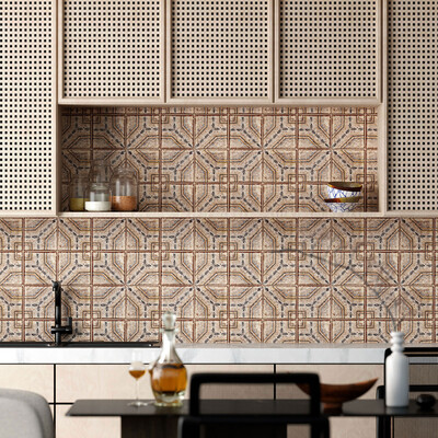 Titian Glossy  Terracotta Tile 6×6 (TL80753)