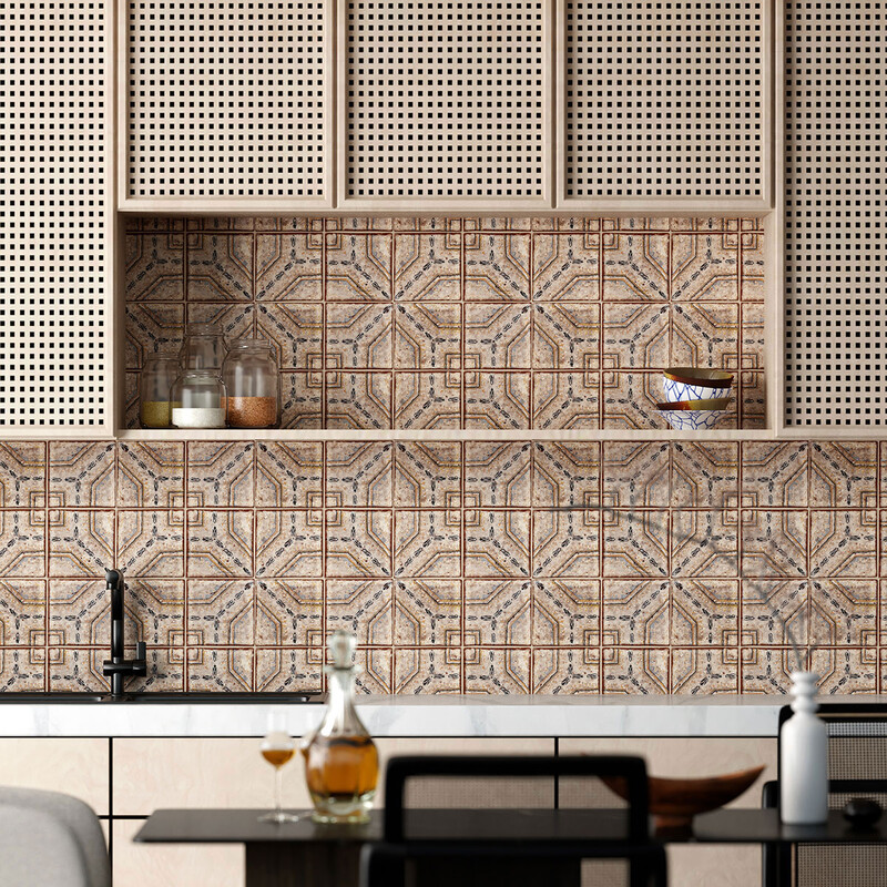 Titian Glossy Terracotta Tile 6×6 (TL80753)