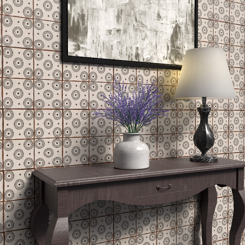 Cercle Matte Glazed Terracotta Tile 6×6 (TL80787)
