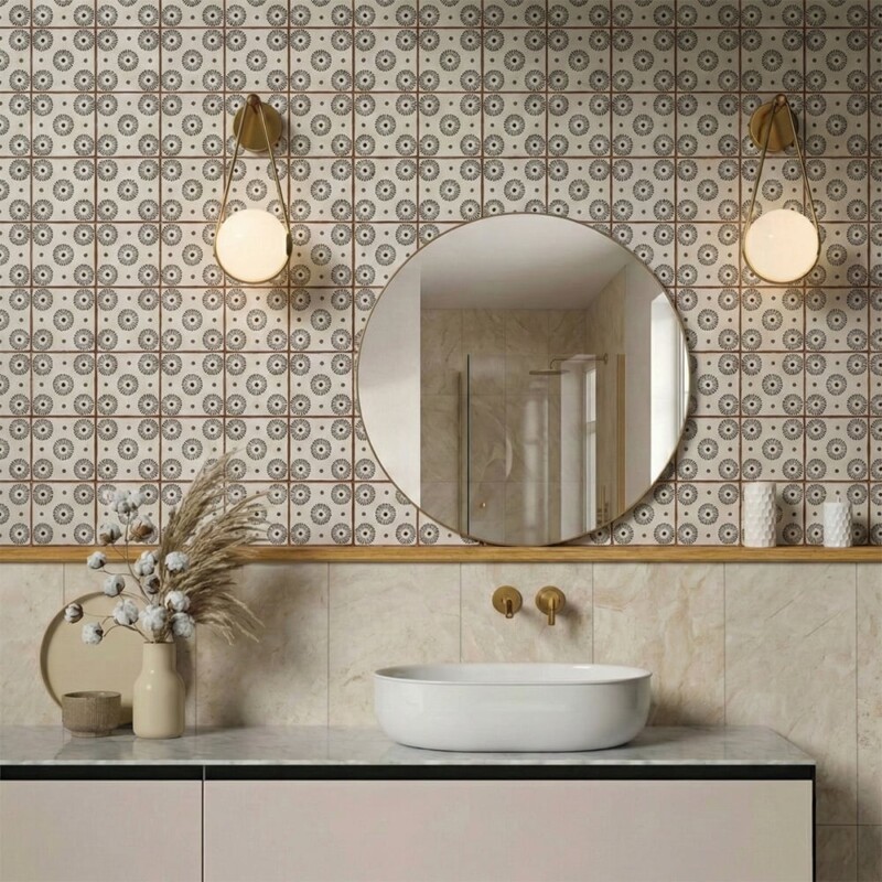 Cercle Matte Glazed Terracotta Tiles 6×6 (TL80787)