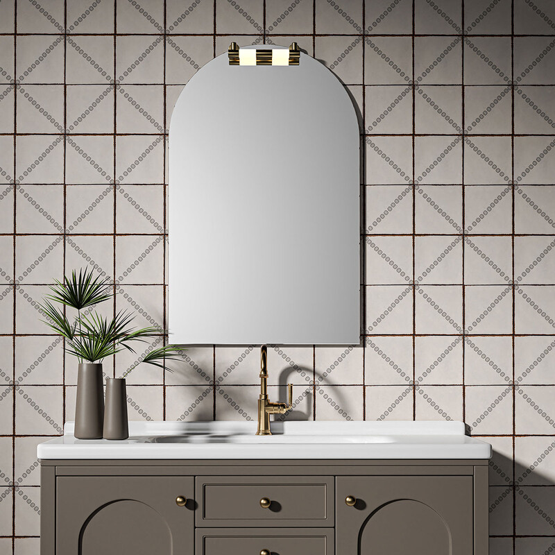 Fleur Matte Terracotta Tile 6×6 (TL80788)