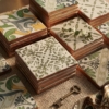 Daphne Matte Glazed Terracotta Tiles 6×6 (TL80790), Lisbon Matte Glazed Terracotta Tiles 6×6 (TL80904), Tavira Matte Glazed Terracotta Tiles 6×6 (TL80909), Abode Matte Glazed Terracotta Tiles 6×6 (TL80915)