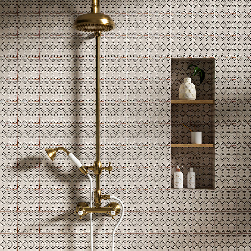 Adeline Matte Terracotta Tile 6×6 (TL80791)