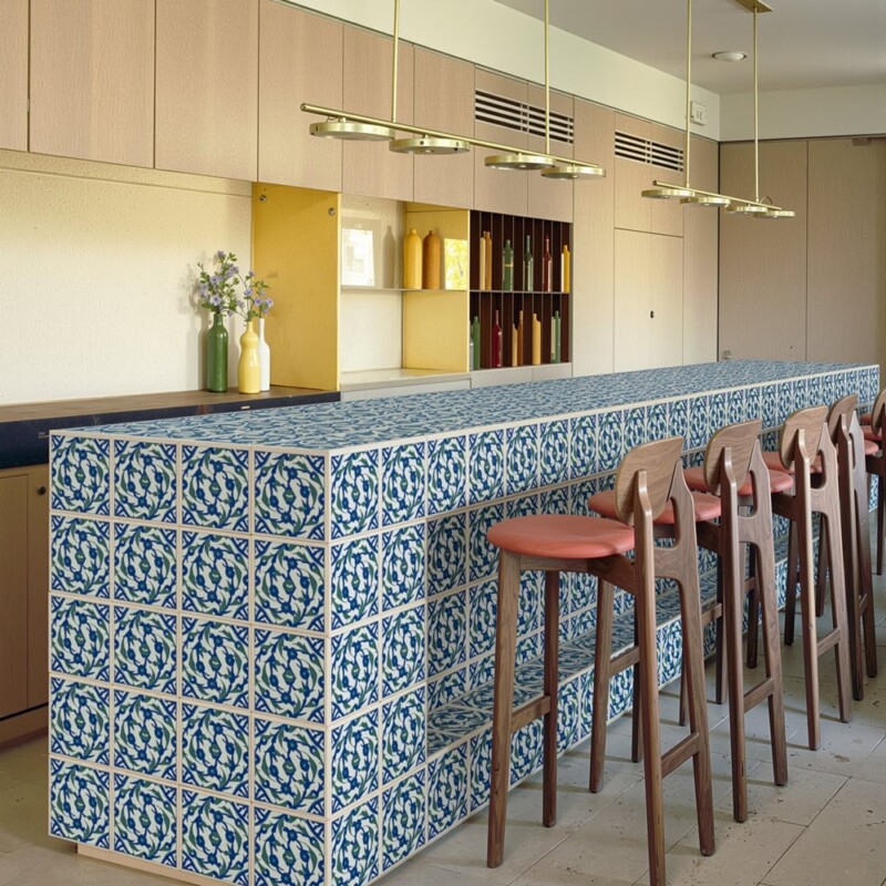Silk Glossy Ceramic Tiles 8×8 (TL80813)