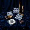 Taffeta Glossy Ceramic Tiles 8×8 (TL80815), Bargello Glossy Ceramic Tiles 8×8 (TL80816), Silk Glossy Ceramic Tiles 8×8 (TL80813)