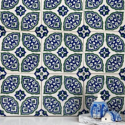 Bargello Glossy Ceramic Tile 8×8 (TL80816)