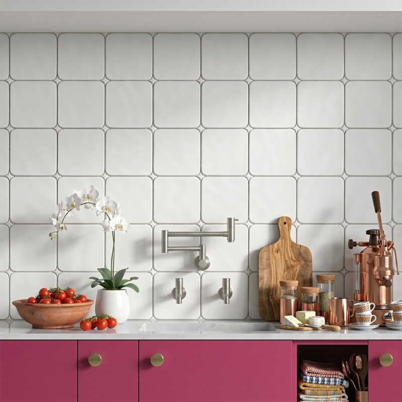 Ice Glossy Halo Ceramic Tiles 6×6 (TL80820)