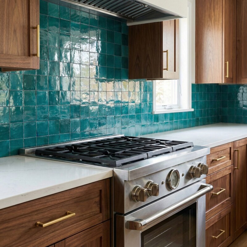 Zafiro Glossy Zellige Tiles 4×4 (TL80843)