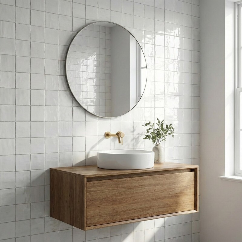 Alcorzar Glossy Zellige Tiles 4×4 (TL80845)