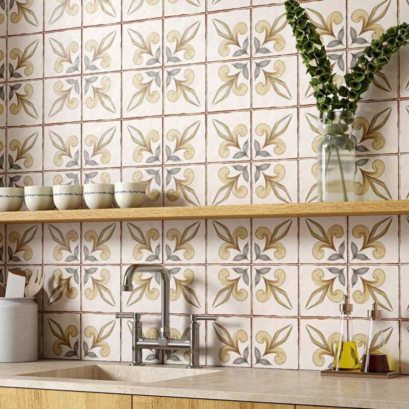 Spire Matte  Glazed Terracotta Tile 6×6 (TL80911)