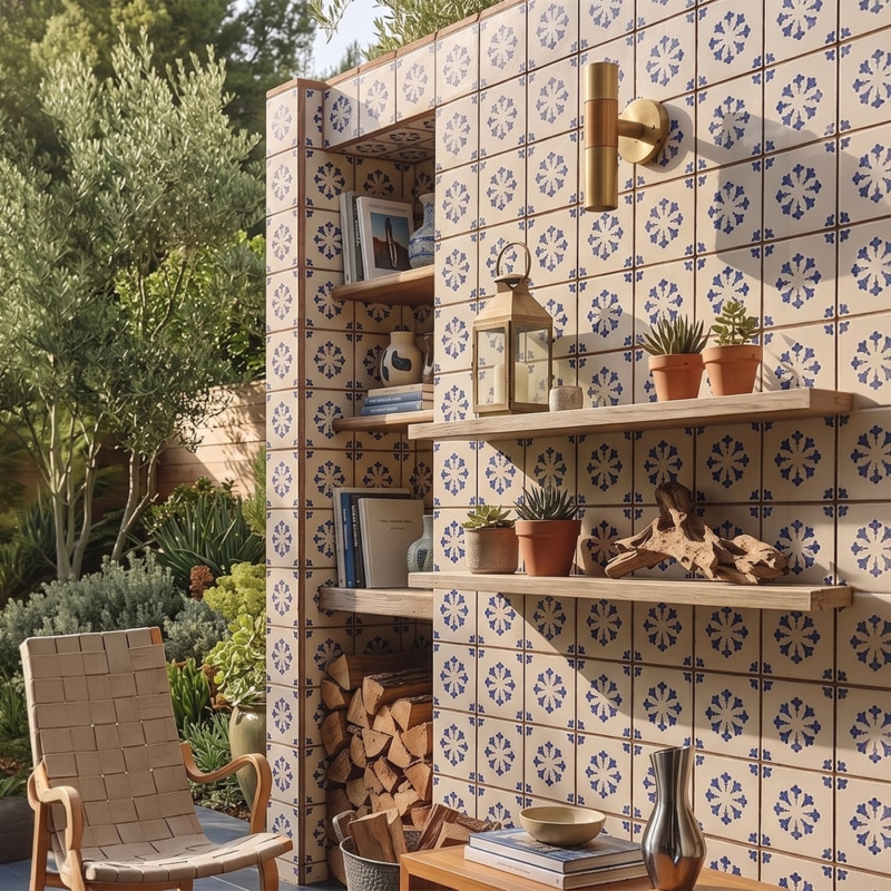 Rosebud Matte Glazed Terracotta Tiles 6×6 (TL80913)