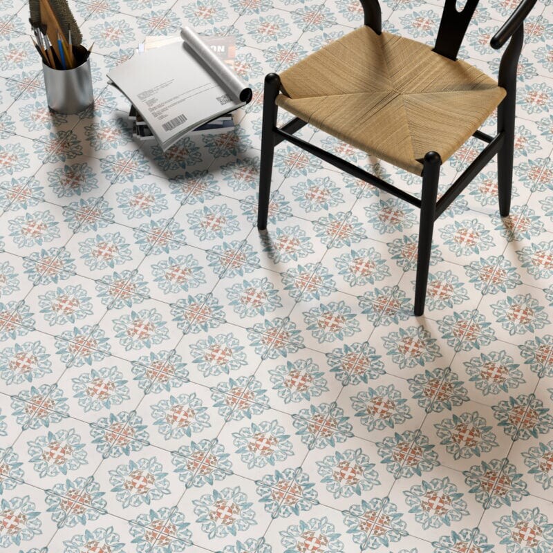 Azulejos de porcelana personalizados de 8x8 (TL81010)