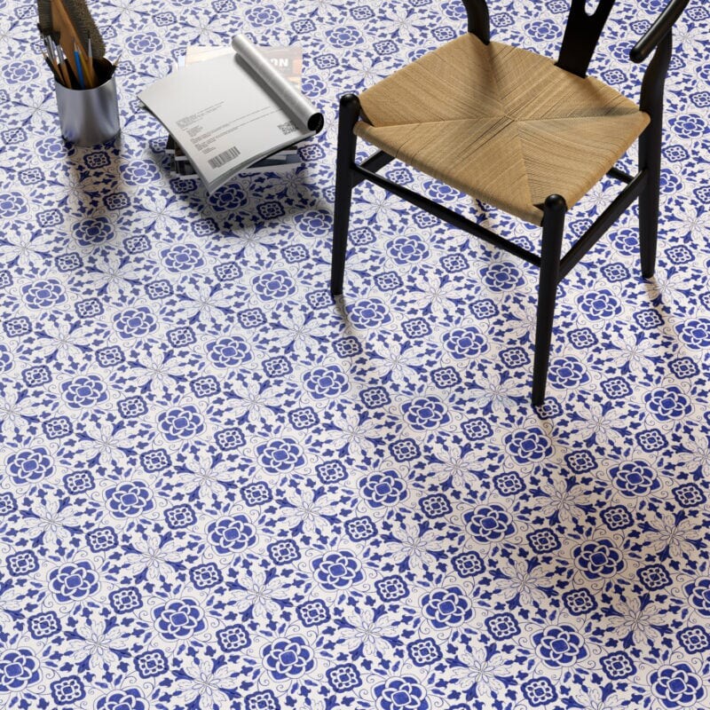 Azulejos de porcelana personalizados de 8x8 (TL81012)
