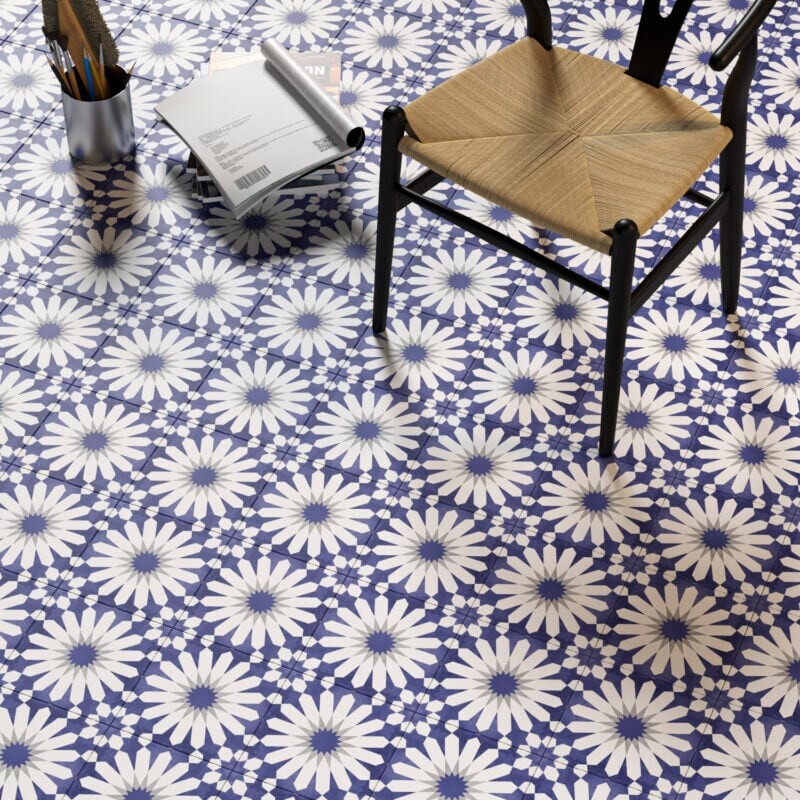 Azulejos de porcelana personalizados de 8x8 (TL81015)