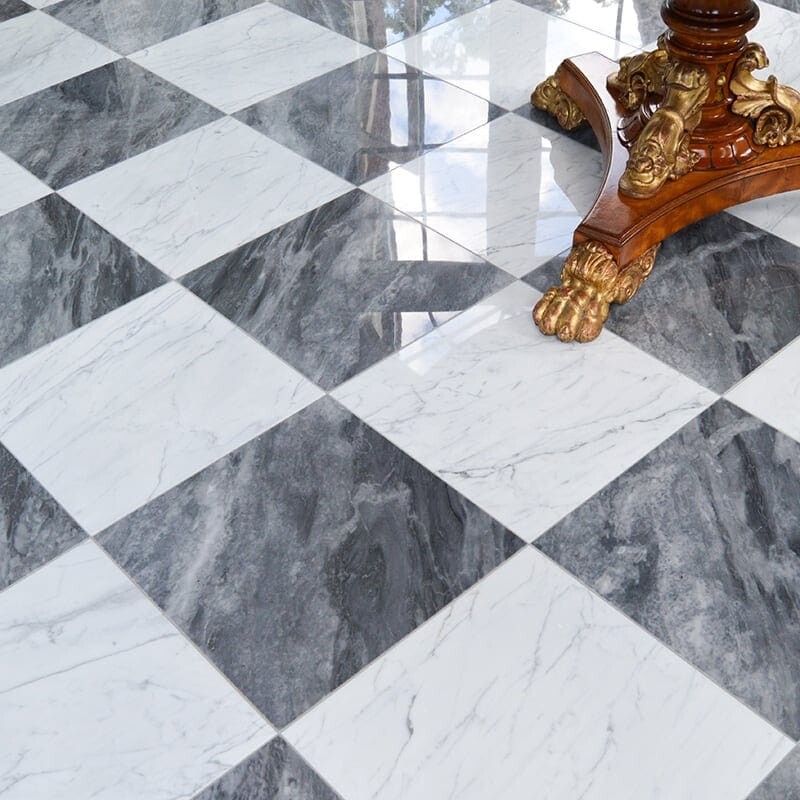 Statuarietto Polished Marble Tile 18×18 (TL90759)