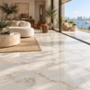 Calacatta Gold Honed Marble Tile 18×18 (TL90761)
