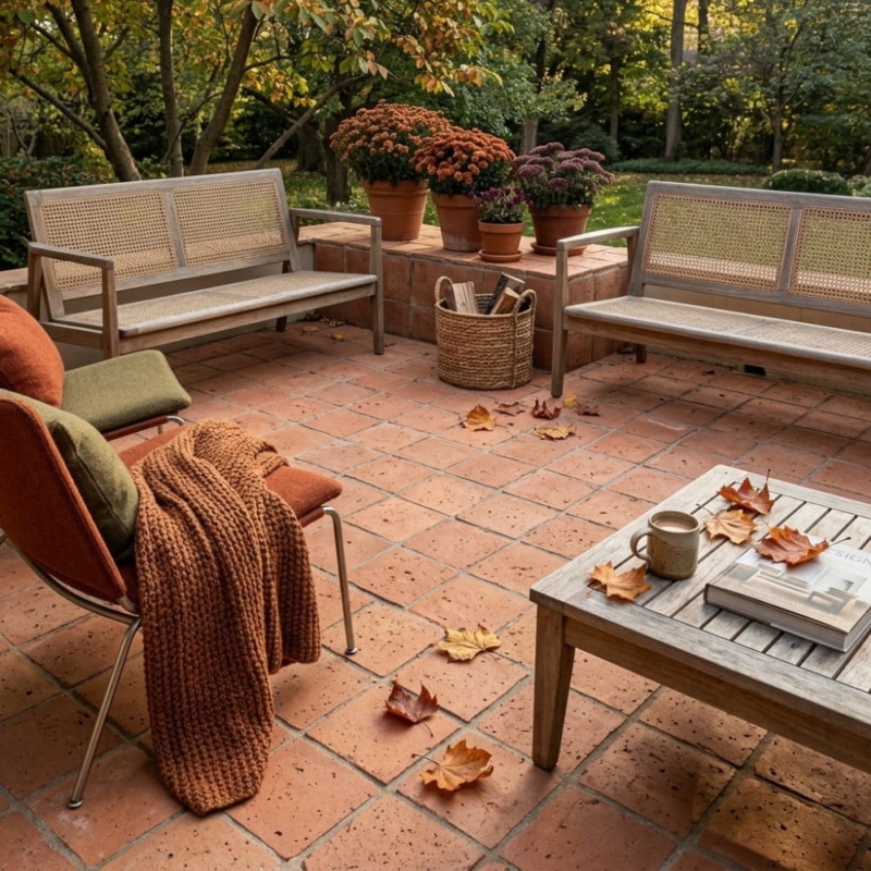 Cotto Med Natural Square Terracotta Tile 8×8 (TL90805)