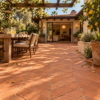 Cotto Med Natural Chevron Terracotta Tile 4×12 (TL90807)