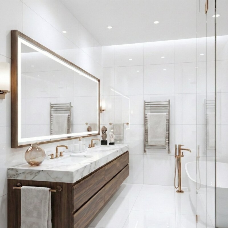Thassos White Extra Polished Marble Tiles 18×18 (TL90864)