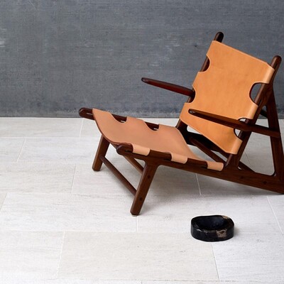 Minimal interior with brushed limestone flooring and contemporary furniture clean modern styling by Country Floors