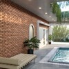 Red Natural Terracotta Tile 2 5/8×9 5/8 (TL91189)