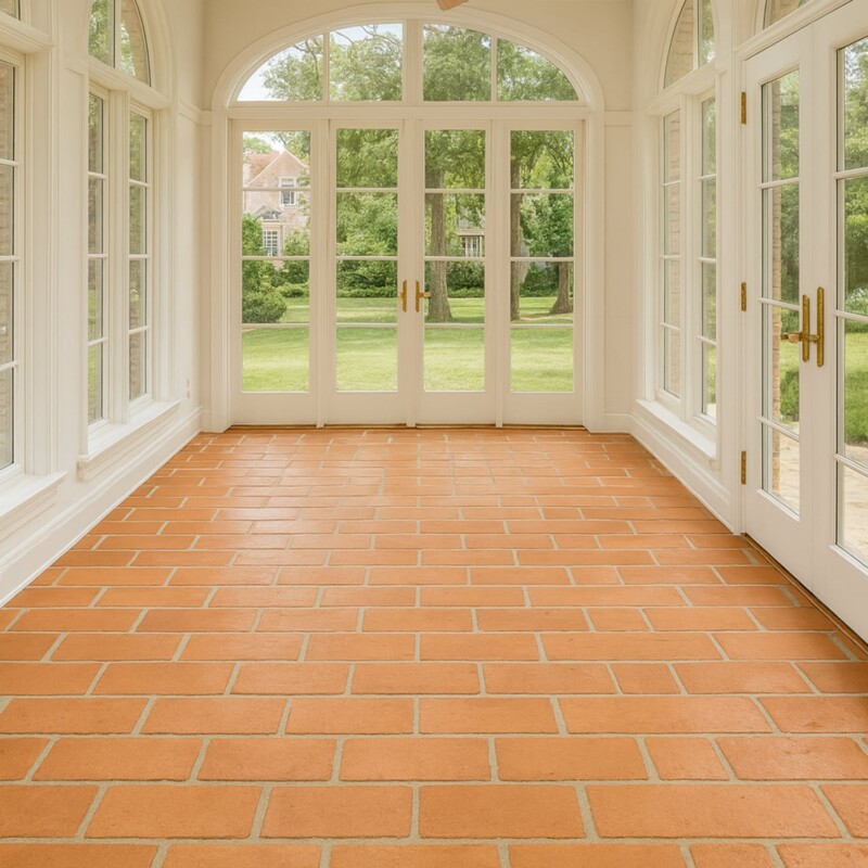 Sunrise Natural Hand Pressed Terracotta Tile 3×6 (TL91315)