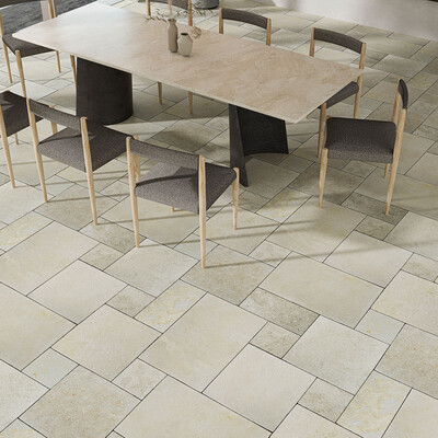 Vieux Patrimoine Beige Multi Finish Versailles Pattern Limestone Patterns Versailles Pattern (TL91330)