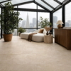 Roman Travertine,Roman Honed Blend Travertine Tile 12×24 (TL91389)