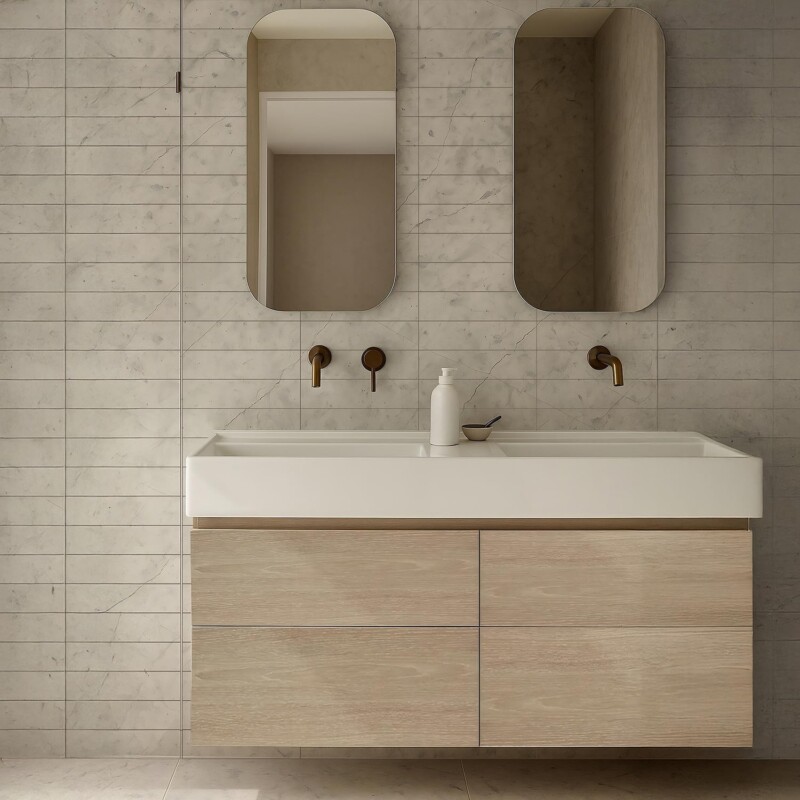 Britannia Light Honed Limestone Tile 3×12 (TL91416)