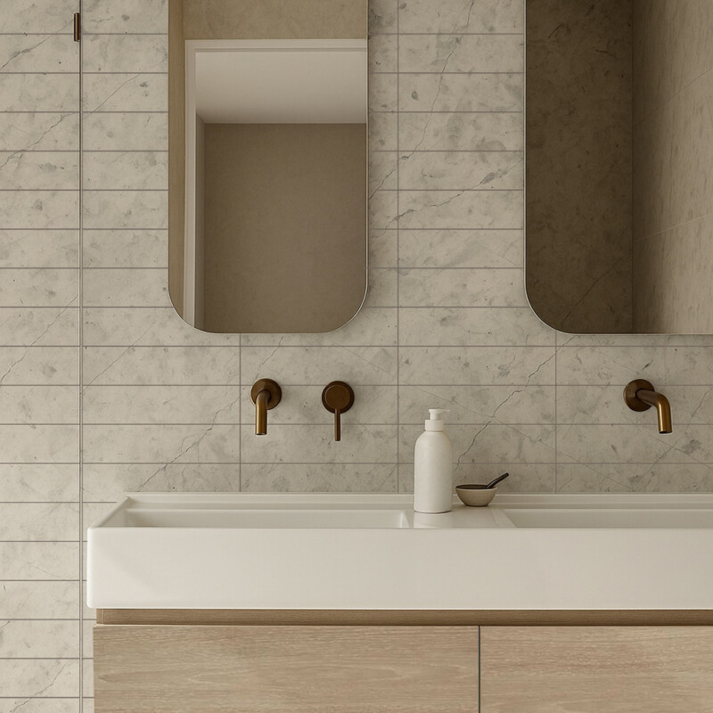 Britannia Light Honed Limestone Tile 3×12 (TL91416)