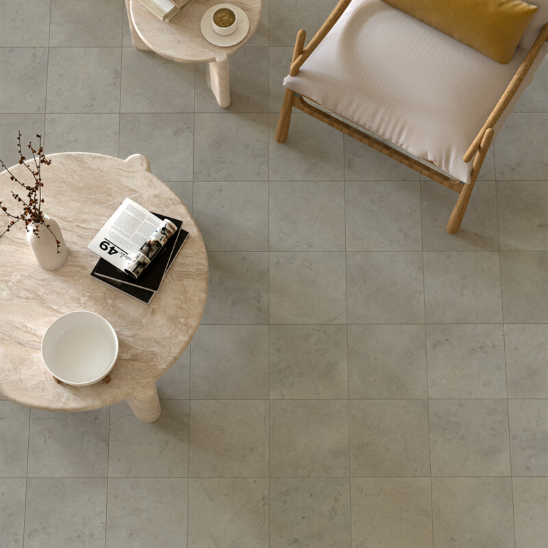 Britannia Light Honed Limestone Tile 12×12 (TL91417)