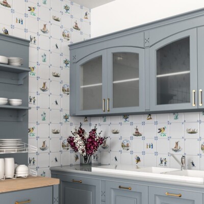 Blanc White Glazed Delft Ceramic Tiles 6×6 (WAM90002) Windmill Glazed Delft Ceramic Tiles 6×6 (WAM90015) Woodwork 1 Glazed Delft Ceramic Tiles 6×6 (WAM90016) Bird Glazed Delft Ceramic Tiles 6×6 (WAM90006) Children Skipping Rope Glazed Delft Ceramic Tiles 6×6 (WAM90008) Woodwork 2 Glazed Delft Ceramic Tiles 6×6 (WAM90010) Room Scene Image