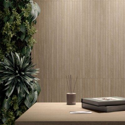 Pine Matte Groove Wood Look Porcelain Mosaics 8×40 (WCC00011)