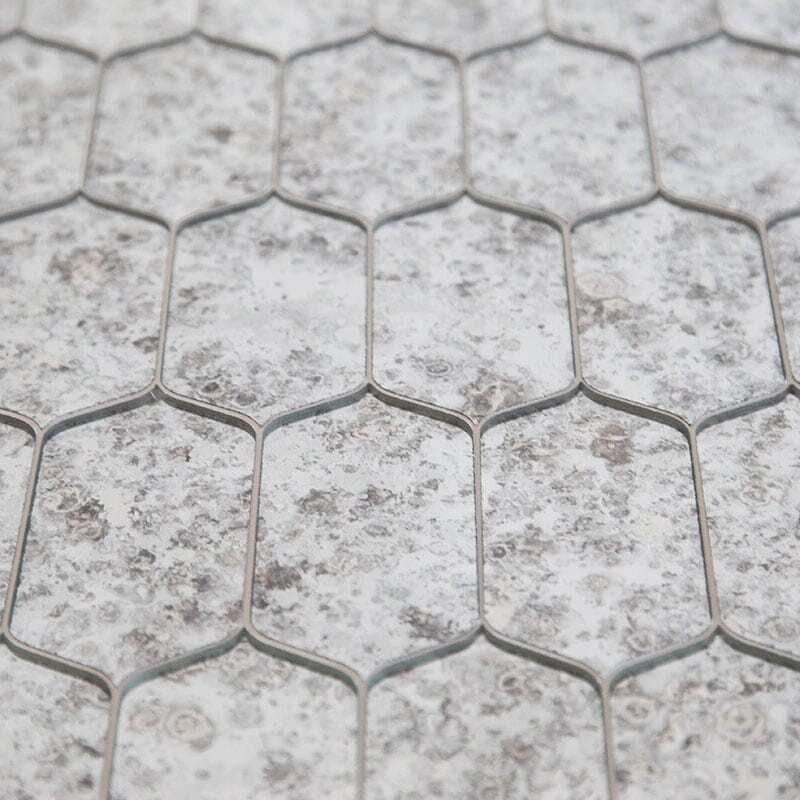 Picket Glossy Glass Mosaic 10×13 1/4 (WCG10034)