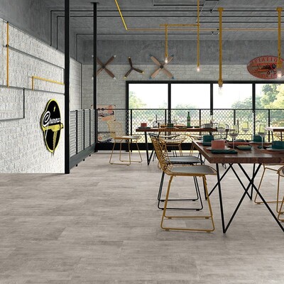 Runway Fog Honed Porcelain Tile 18×36 (WIS12077)