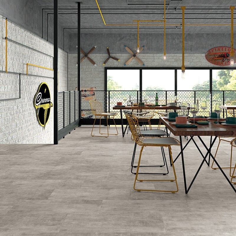 Runway Fog Honed Porcelain Tile 18×36 (WIS12077)