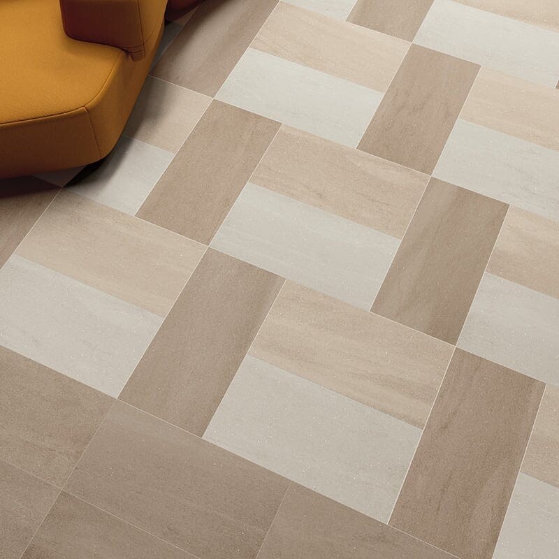 Atelier Toupe Honed Porcelain Tile 12×24 (WIS12110) Atelier Sand Honed Porcelain Tile 12×24 (WIS12109) Atelier White Honed Porcelain Tile 12×24 (WIS12111)