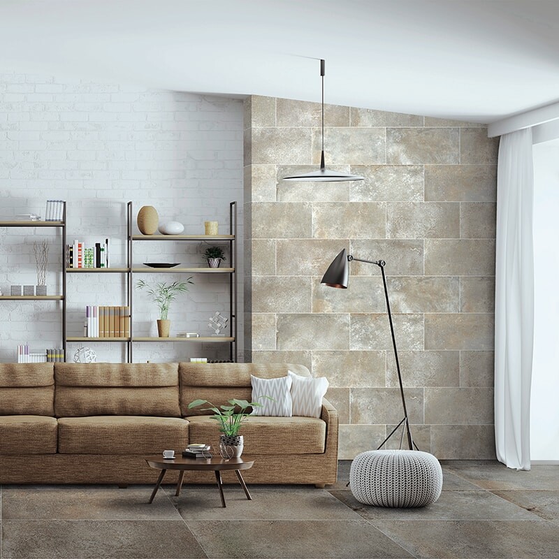 Berlin Toupe Honed Porcelain Tile 24×48 (WIS13077) Berlin Toupe Honed Porcelain Tile 12×24 (WIS13101)