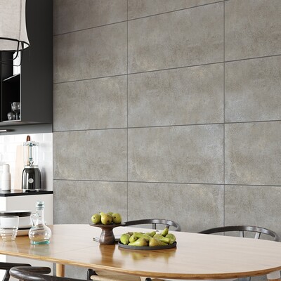 Porcelanato texturizado Stockholm Greige R11 12×24 (WIS13105)