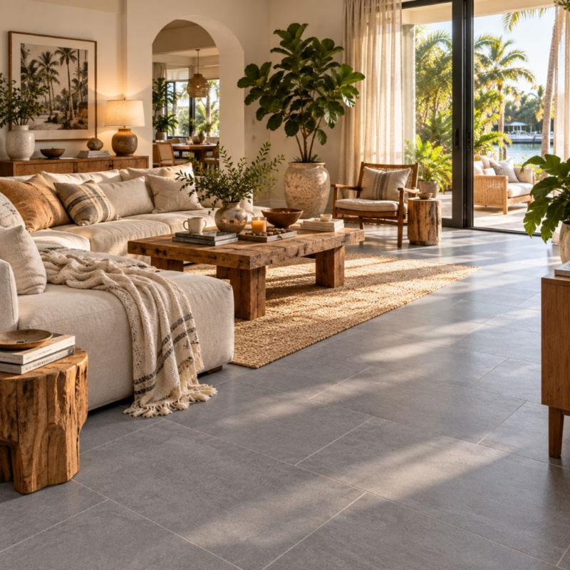 Silver Flow Matte Stone Look Porcelain Tile 12×24 (WLE00453)