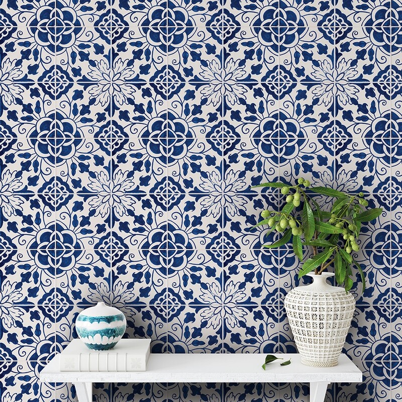 Camelias Glazed Ceramic Tile 6×6 (WLV20302)